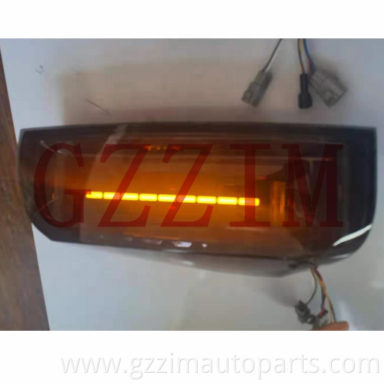 Car Parts Rear Lamp Red Black Led Tail Light For Tund R 20143